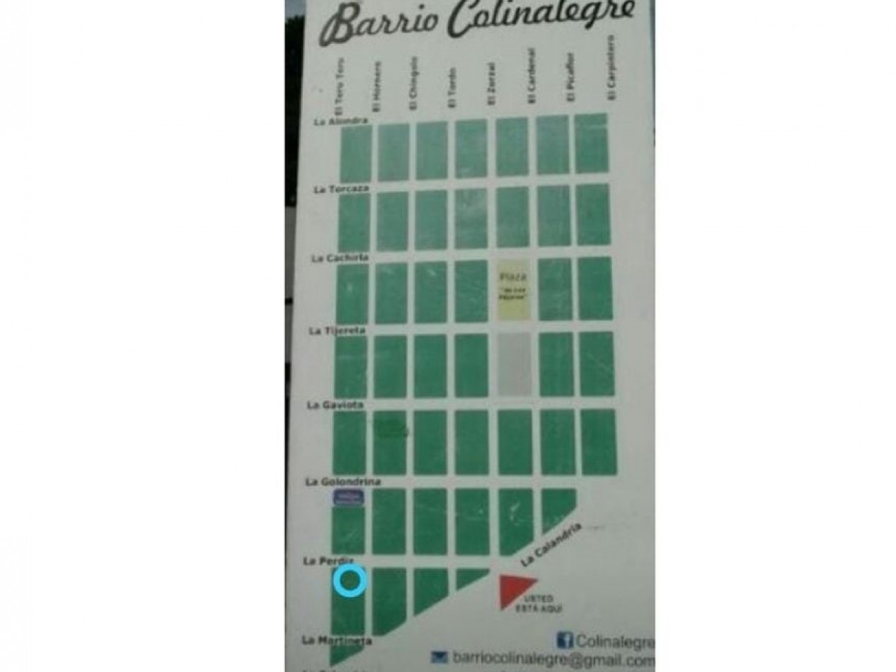 CASA 2 AMBIENTES CON AMPLIO TERRENO EN EL BARRIO COLINA ALEGRE.APTO CREDITO