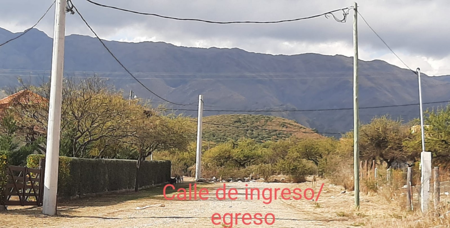 LOTE EN MERLO, SAN LUIS, A 20 CUADRAS DEL CENTRO