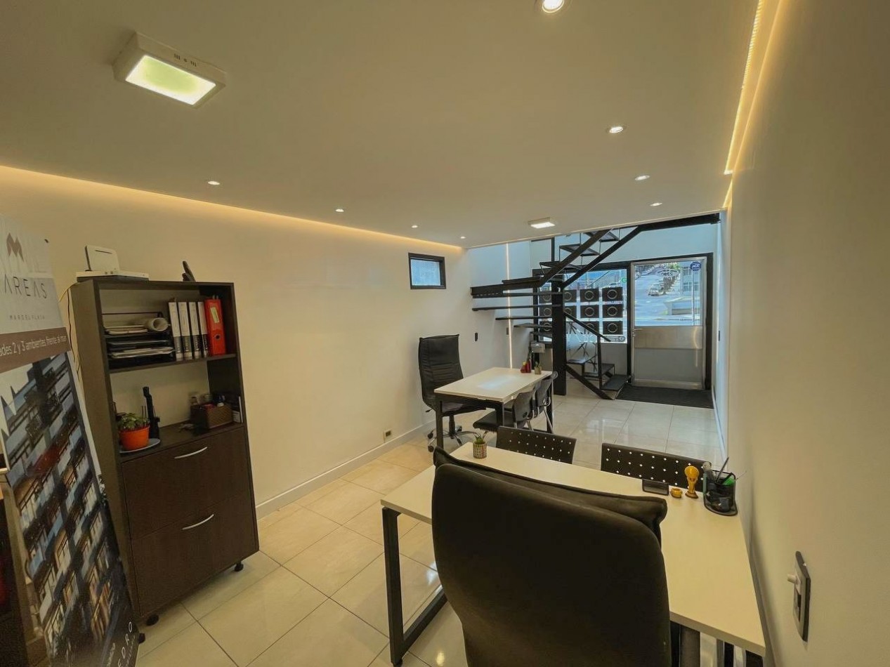 IMPECABLE OFICINA CON COCINA, PATIO Y DEPOSITO EN LA PERLA