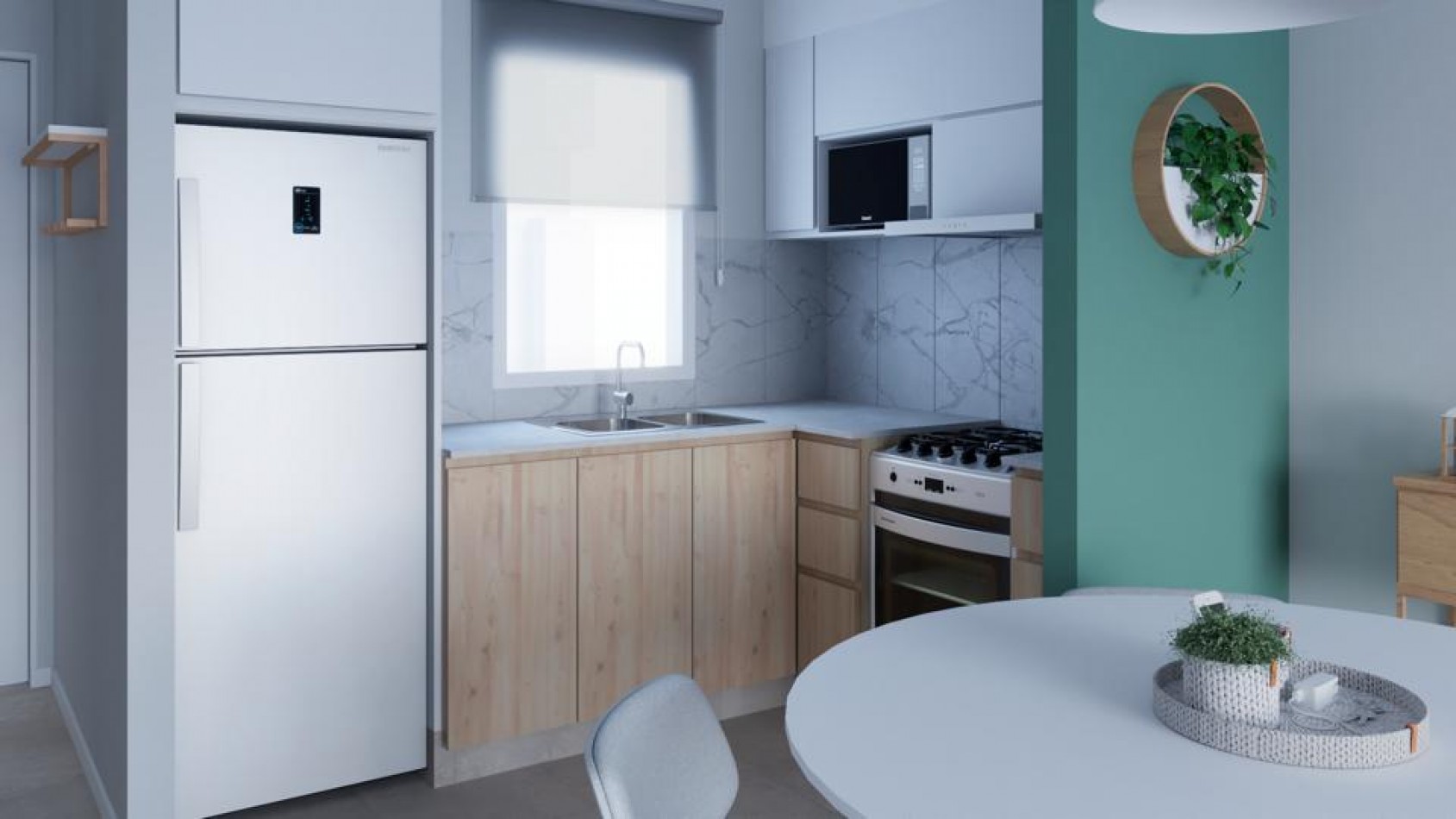 DEPARTAMENTOS DE 2 AMBIENTES EN POZO, CON BALCON TERRAZA Y COCHERA (OPCIONAL) EN VILLA PRIMERA, POSESION JUNIO 2025
