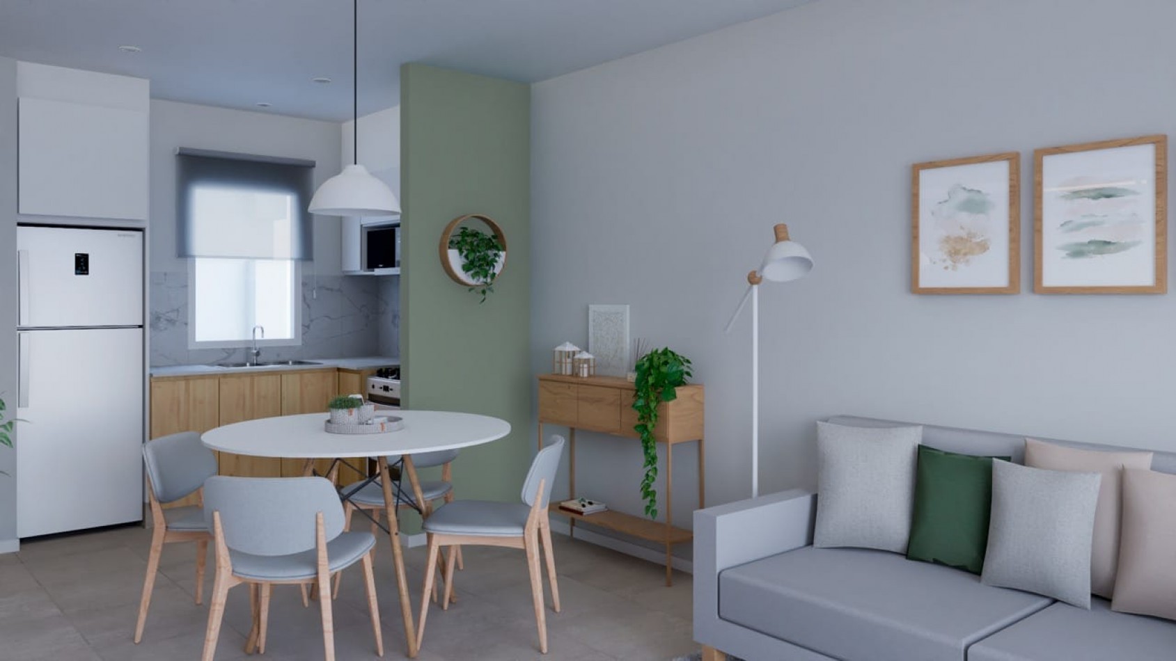 DEPARTAMENTOS DE 2 AMBIENTES EN POZO, CON BALCON TERRAZA Y COCHERA (OPCIONAL) EN VILLA PRIMERA, POSESION JUNIO 2025