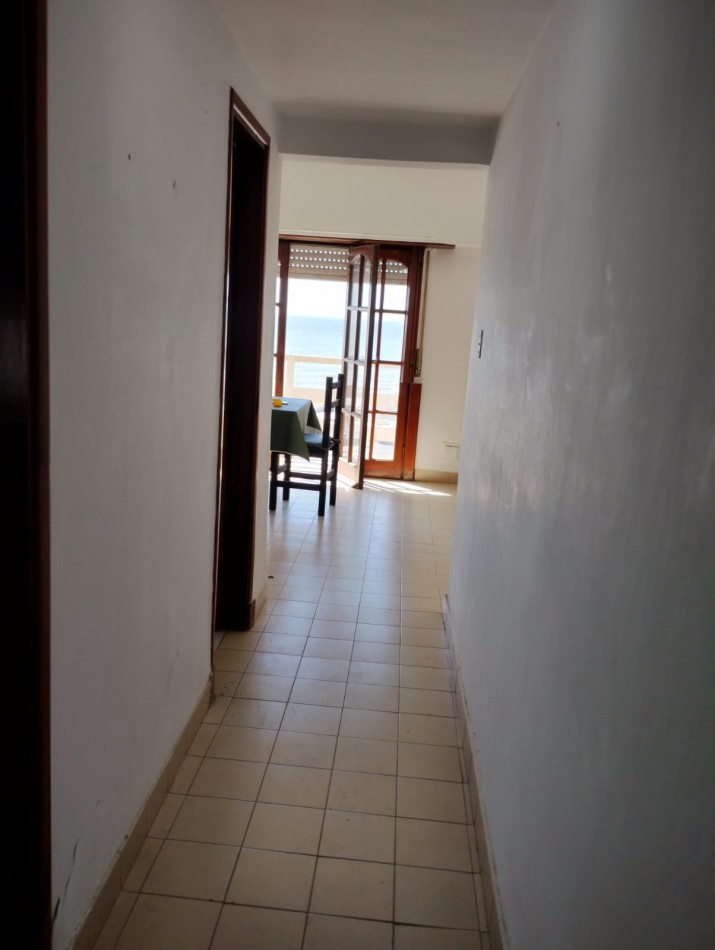 DEPARTAMENTO 2 AMB FRENTE AL MAR CON COCHERA Y BAULERA EN UN 3°ER.PISO POR ESCALERA EN CONSTITUCION