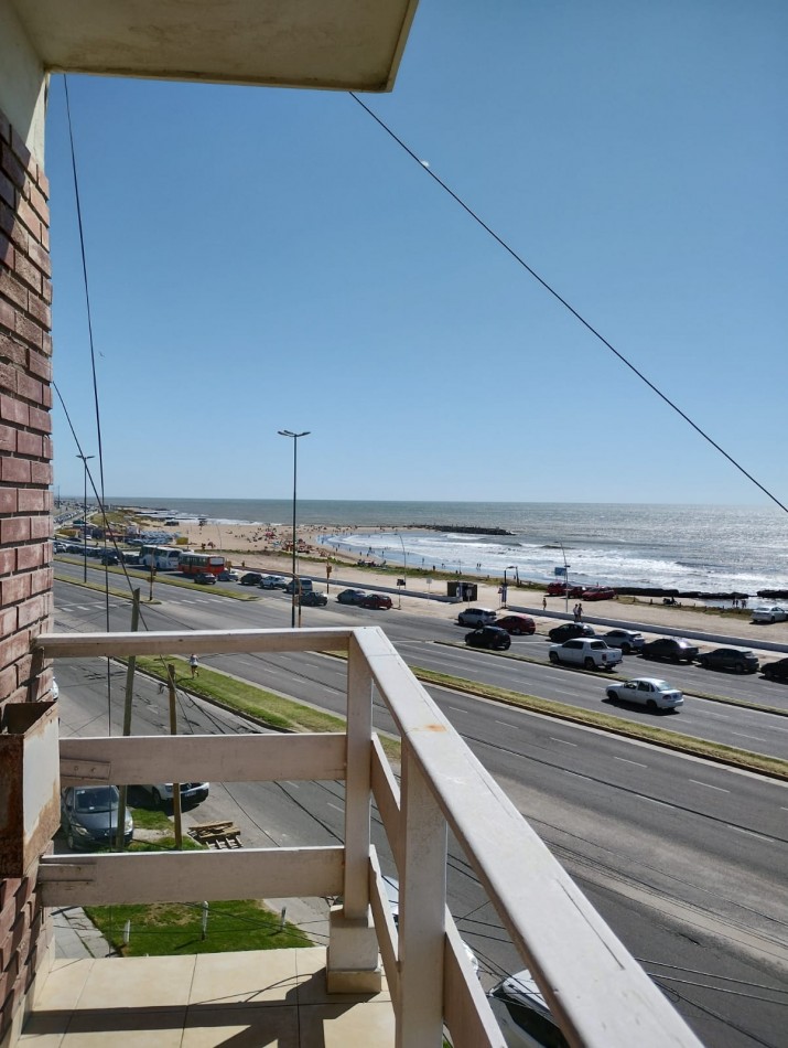 DEPARTAMENTO 2 AMB FRENTE AL MAR CON COCHERA Y BAULERA EN UN 3°ER.PISO POR ESCALERA EN CONSTITUCION