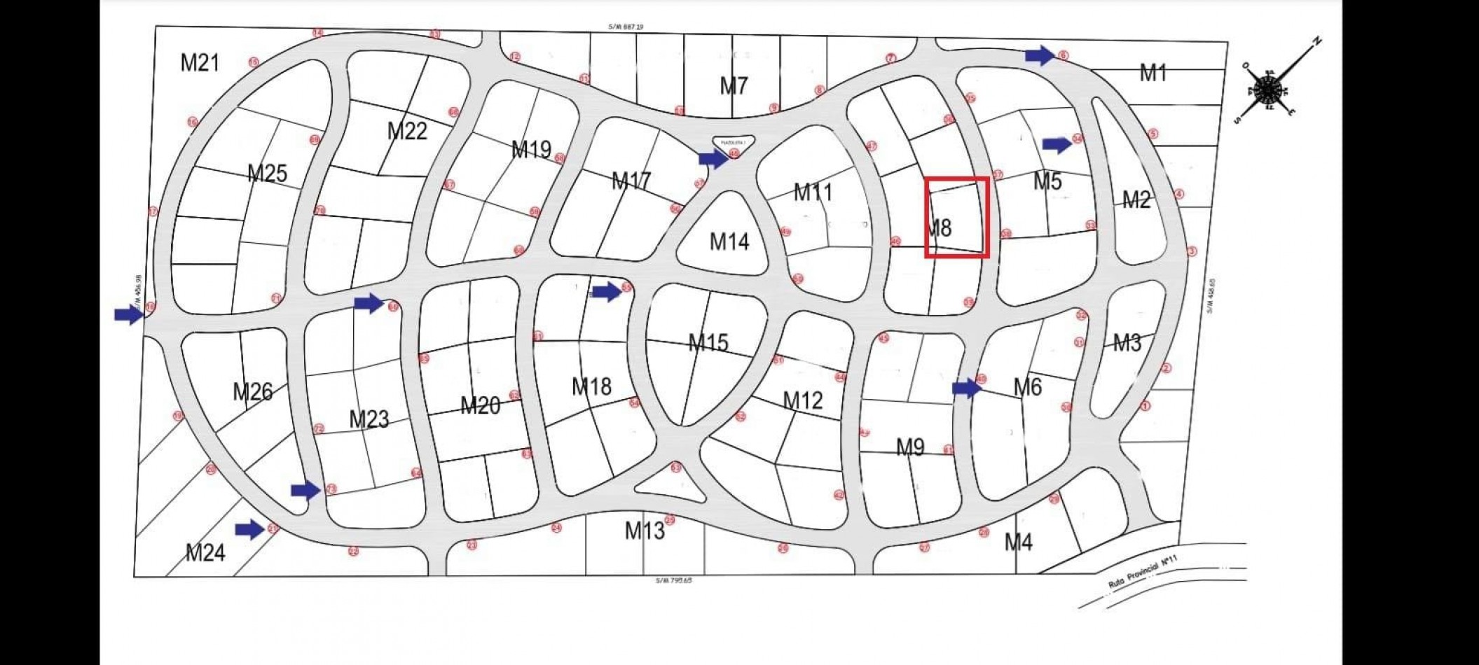 LOTE DE 2016 METROS EN BARRIO RESIDENCIAL PINARES DE SANTA CLARA VENDE Y PERMUTA