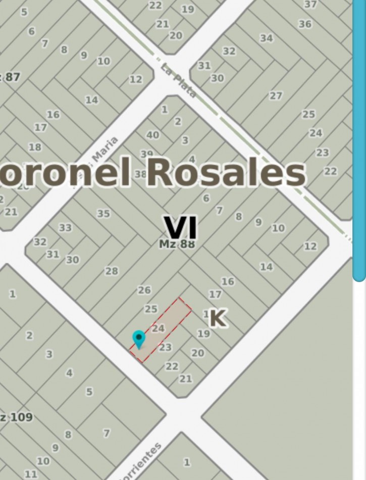 LOTE DE 400M2 EN PUNTA ALTA