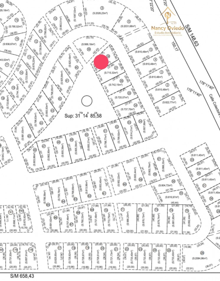 LOTE DE 740 M2 EN EL BARRIO PRIVADO  BRISAS DEL MAR 