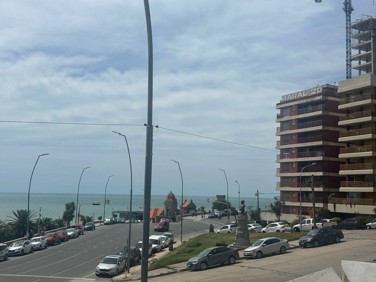 DEPARTAMENTO 3 AMB CON BALCON TERRAZA, VISTA PLENA AL MAR Y COCHERA EN LA PERLA NORTE