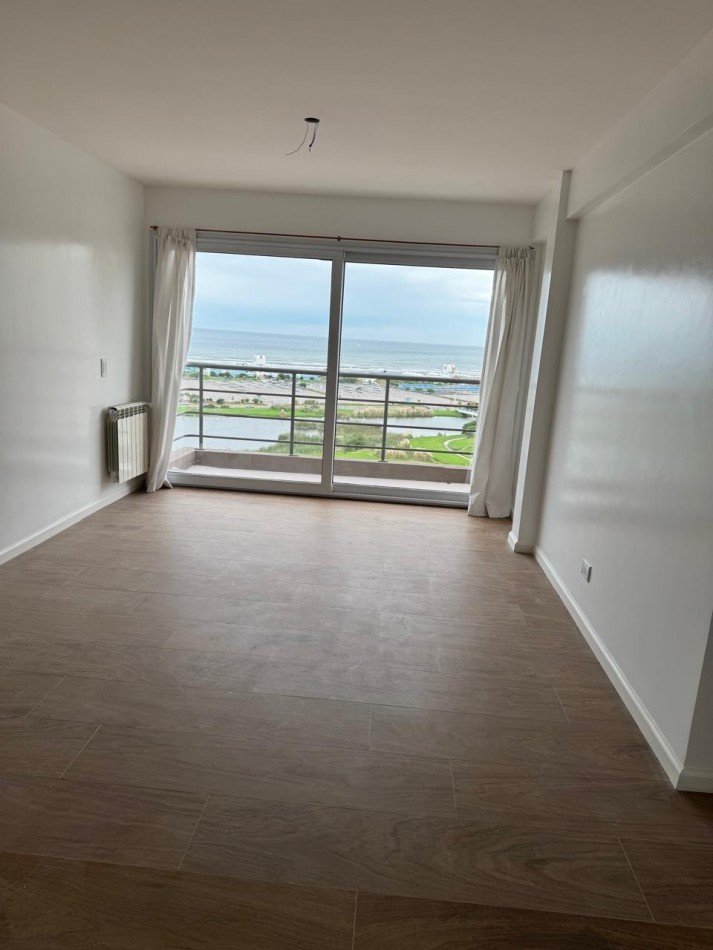 DEPARTAMENTO 2 AMB A ESTRENAR CON BALCON, COCHERA DOBLE, AMENITIES Y VISTA PLENA AL MAR EN PUNTA MOGOTES