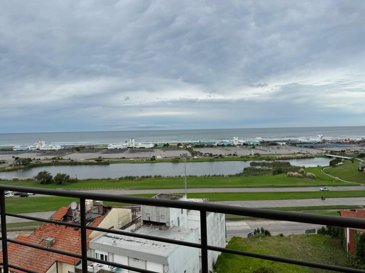 DEPARTAMENTO 2 AMB A ESTRENAR CON BALCON, COCHERA DOBLE, AMENITIES Y VISTA PLENA AL MAR EN PUNTA MOGOTES
