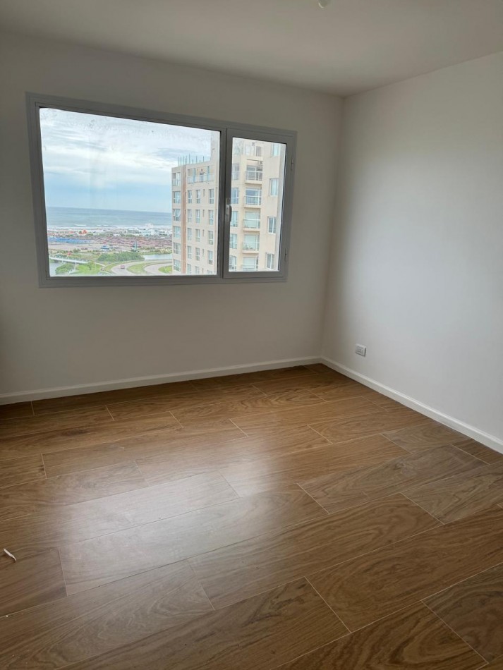 DEPARTAMENTO 2 AMB A ESTRENAR CON BALCON, COCHERA DOBLE, AMENITIES Y VISTA PLENA AL MAR EN PUNTA MOGOTES