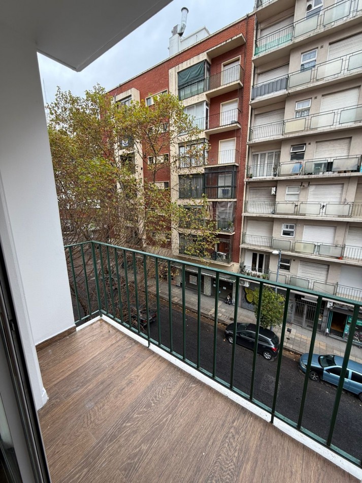 DEPARTAMENTO 2 AMBIENTES CON BALCON A LA CALLE