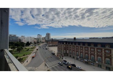 DEPARTAMENTO DE 1 AMBIENTE A LA CALLE CON BALCON CON VISTA A B. MARITIMO